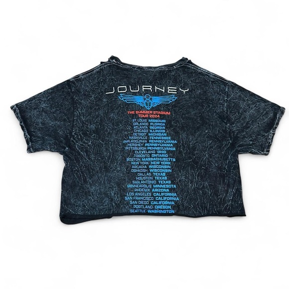 Journey Cropped Band Tee - Picture 2 of 3